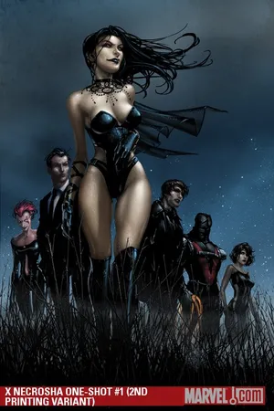 X Necrosha (2009) #1 (2ND PRINTING VARIANT)