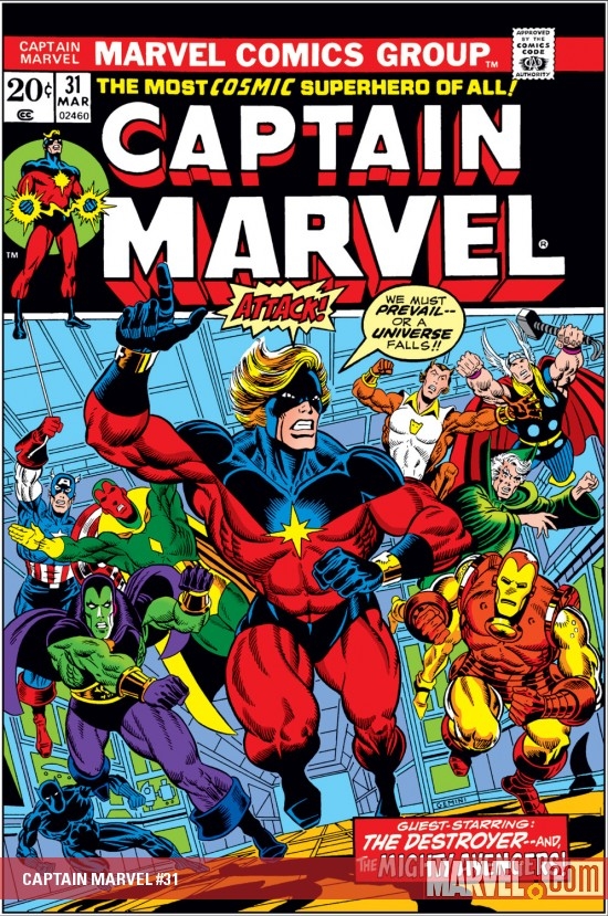 Captain Marvel (1968) #31