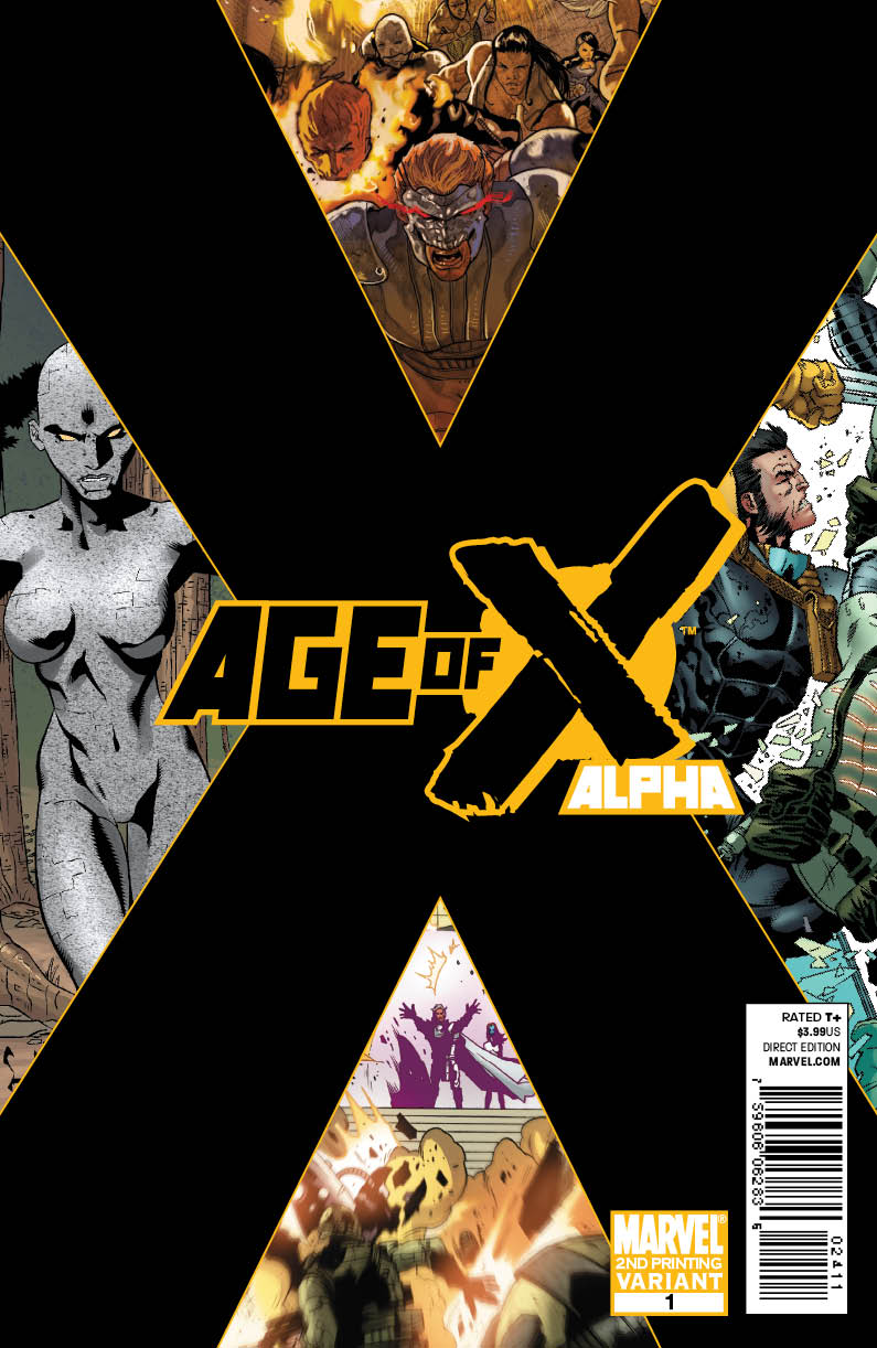 Age of X: Alpha (2010) #1 (2nd Printing Variant )