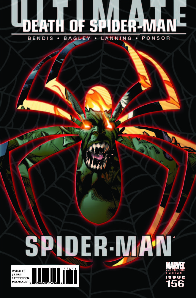 Ultimate Comics Spider-Man (2009) #156 (2nd Printing Komarck Variant)