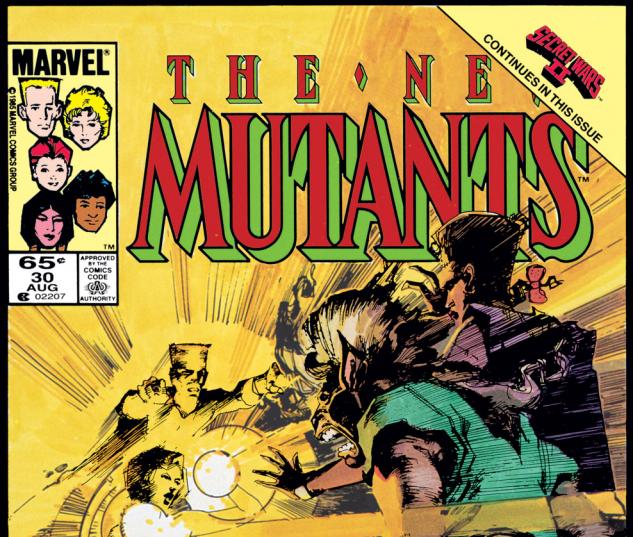 New Mutants (1983) #30 Cover