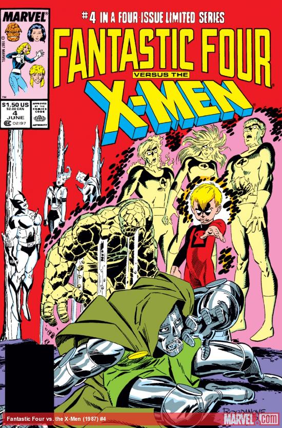 Fantastic Four Vs. X-Men (1987) #4