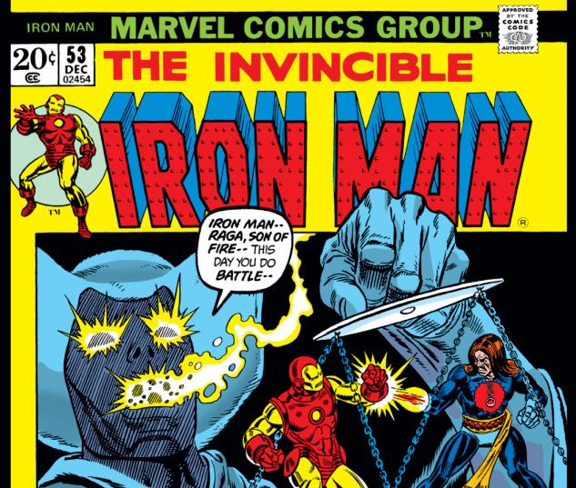 Iron Man (1968) #53 Cover