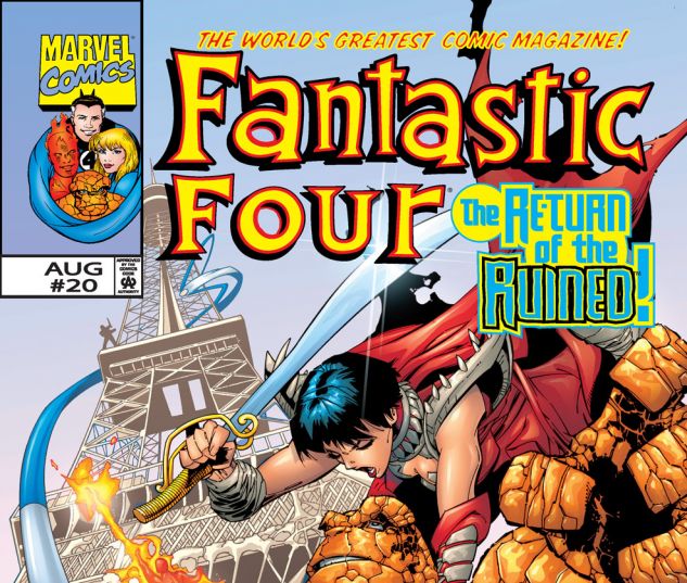 Fantastic Four (1998) #20 Cover