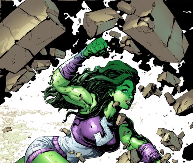 She-Hulk (2014) #1 variant cover by Ryan Stegman