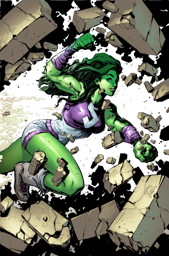 She-Hulk (2014) #1 (Stegman Variant)
