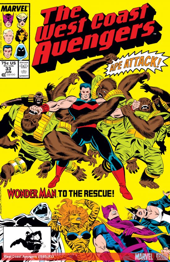 West Coast Avengers (1985) #33