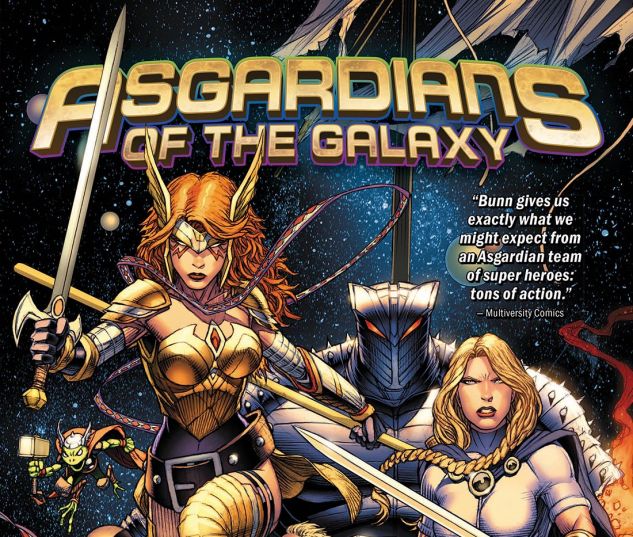 cover from ASGARDIANS OF THE GALAXY TPB (2019) #1