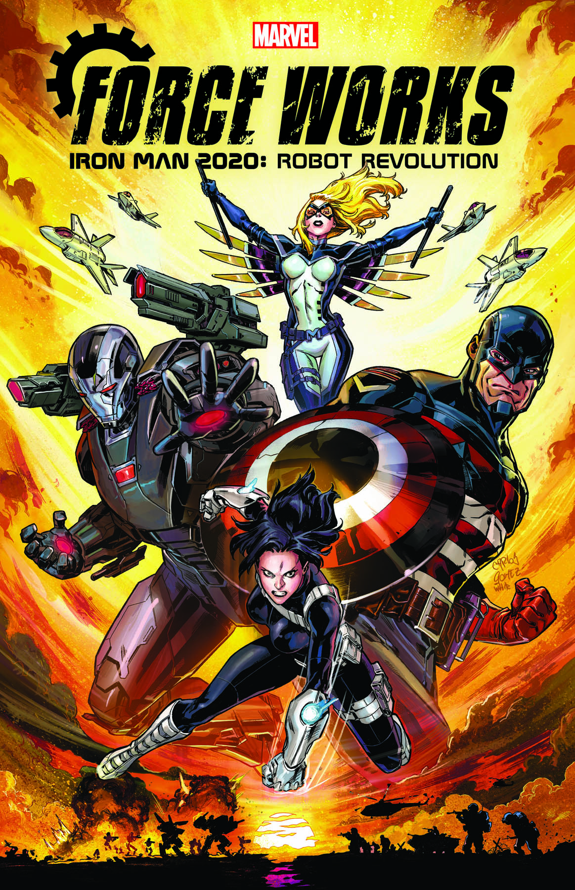 Iron Man 2020: Robot Revolution - Force Works (Trade Paperback)