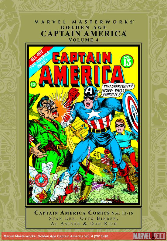 Marvel Masterworks: Golden Age Captain America Vol. 4 (Trade Paperback)