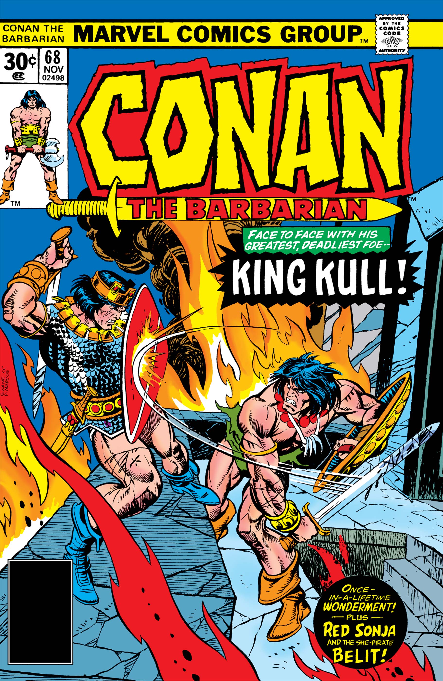 Conan the Barbarian (1970) #68