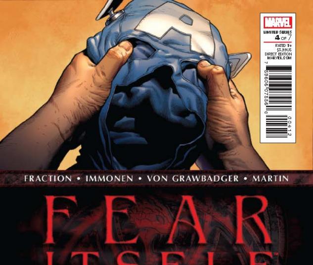 FEAR ITSELF 4 2ND PRINTING VARIANT