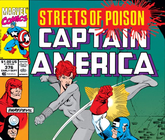 Captain America (1968) #376 Cover