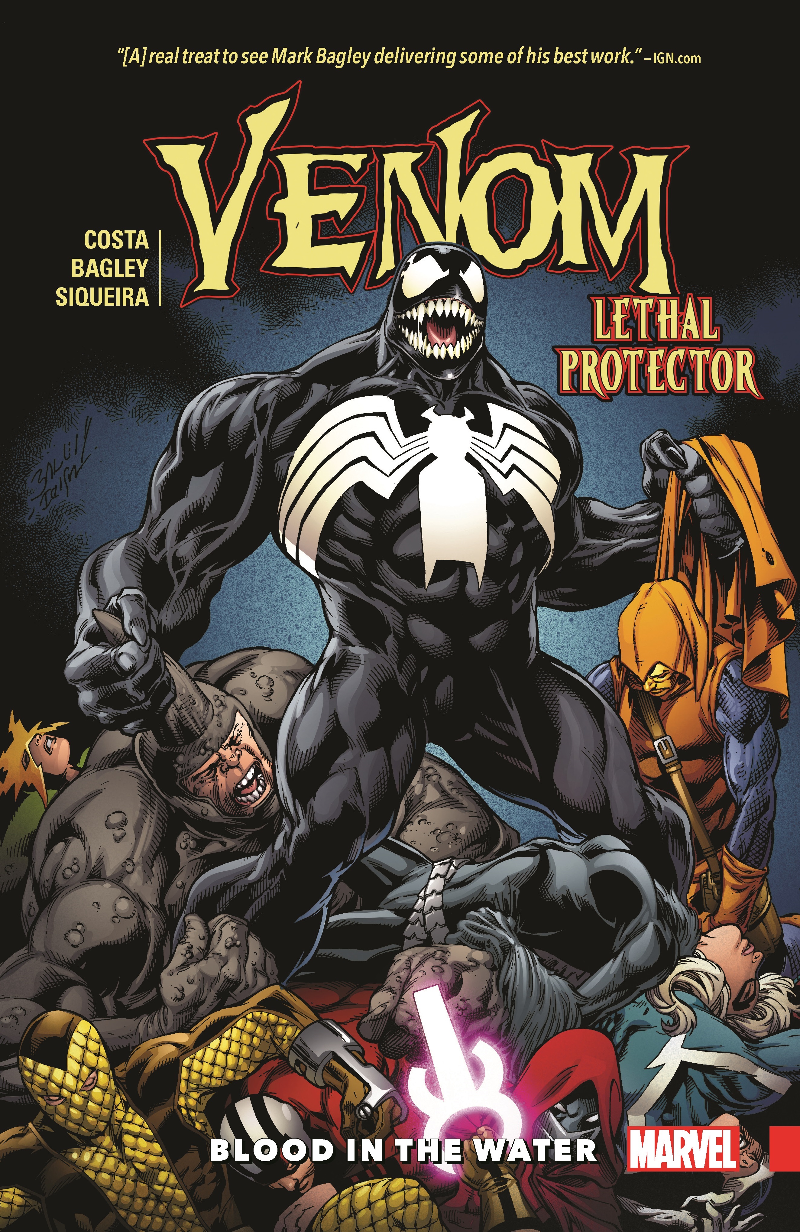 Venom Vol. 3: Lethal Protector - Blood in the Water (Trade Paperback)