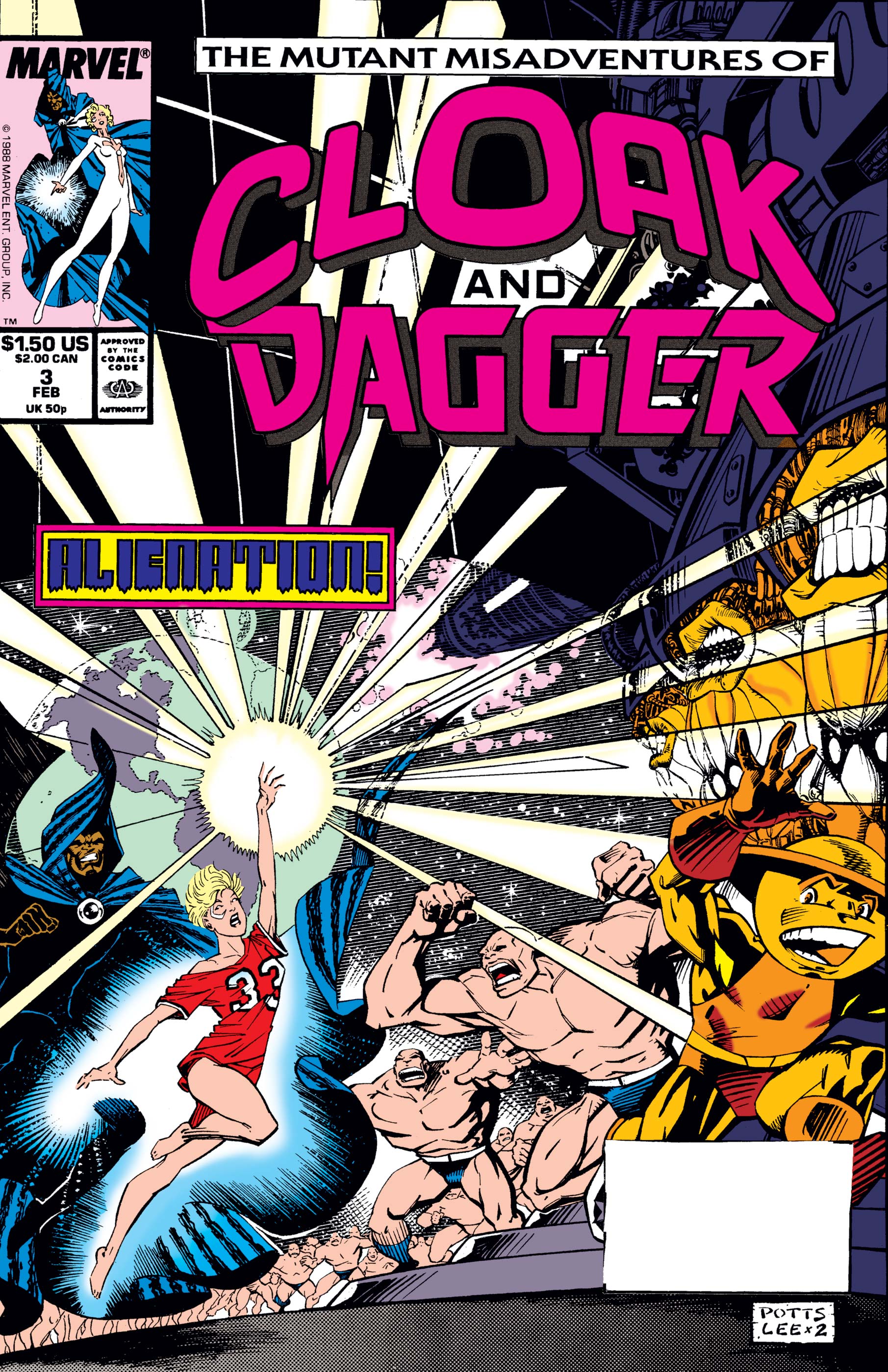 The Mutant Misadventures of Cloak and Dagger (1988) #3