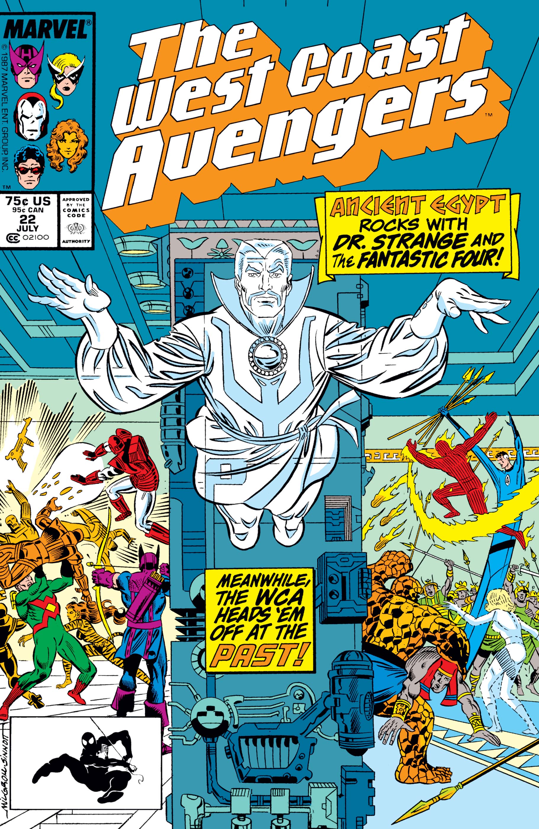 West Coast Avengers (1985) #22