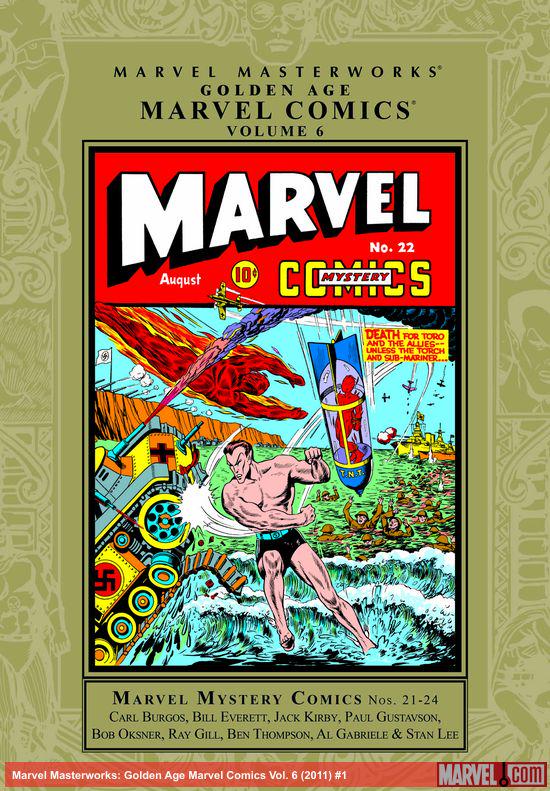 Marvel Masterworks: Golden Age Marvel Comics Vol. 6 (Trade Paperback)