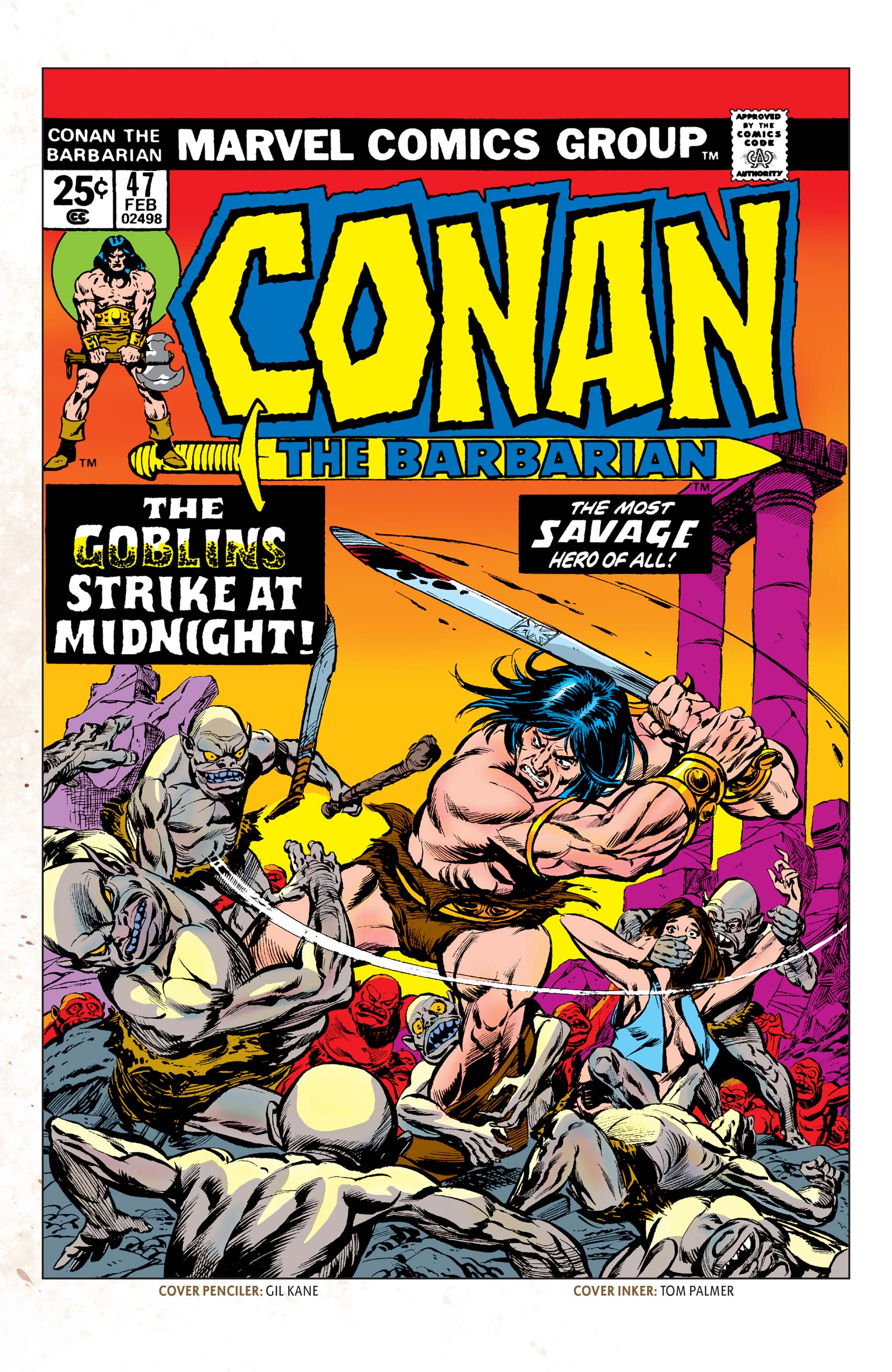 Conan the Barbarian (1970) #47