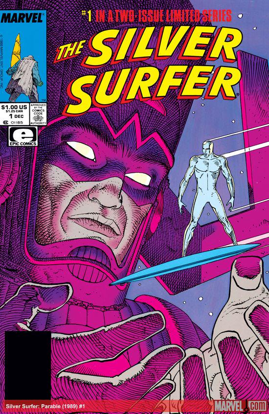 シルバーサーファー　パラブル Silver Surfer: Parable (1989) #1 | Comic Issues | Marvel