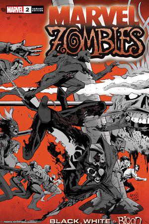 Marvel Zombies: Black, White & Blood (2023) #2 (Variant)