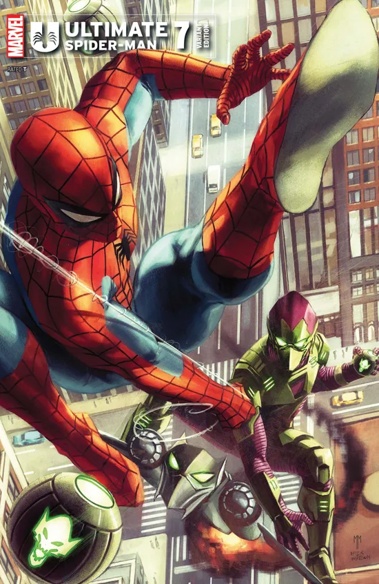 アメコミ　マーベル　MARVEL  ULTIMATE  SPIDER-MAN detail.webp