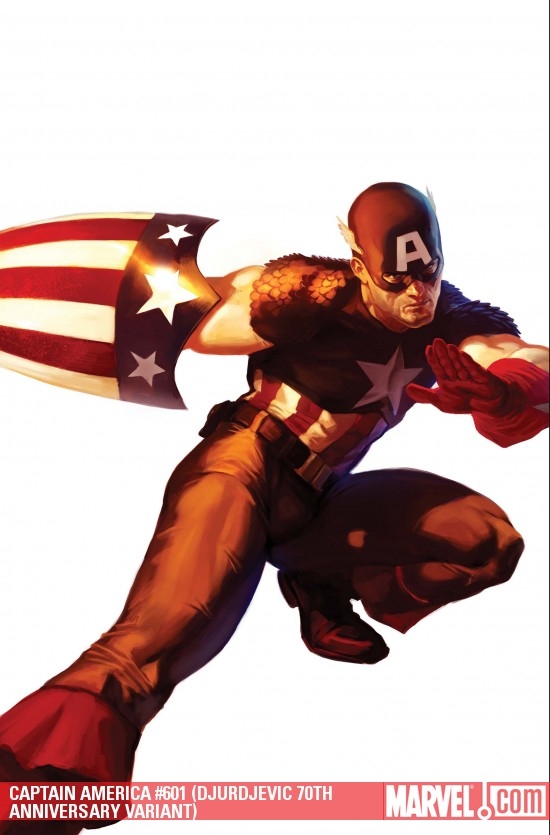 Captain America (2004) #601 (DJURDJEVIC 70TH ANNIVERSARY VARIANT)