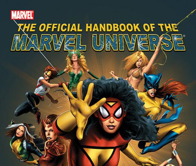 OFFICIAL HANDBOOK OF THE MARVEL UNIVERSE (2006) (THE WOMEN OF MARVEL) COVER