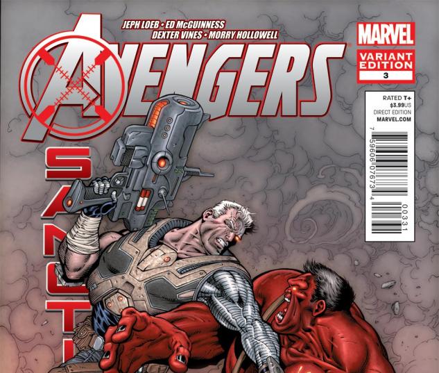 Avengers: X-â€‹Sanction (2011) #3 (Churchill Variant)