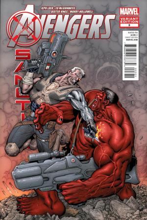 Avengers: X-Sanction (2011) #3 (Churchill Variant)