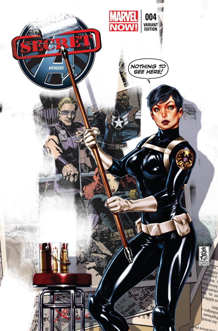 Secret Avengers (2013) #4 (Brooks Variant)