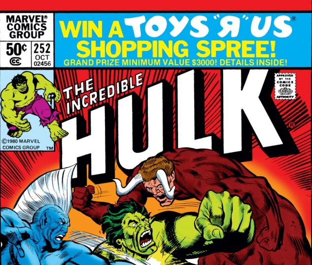 Incredible Hulk (1962) #252 Cover