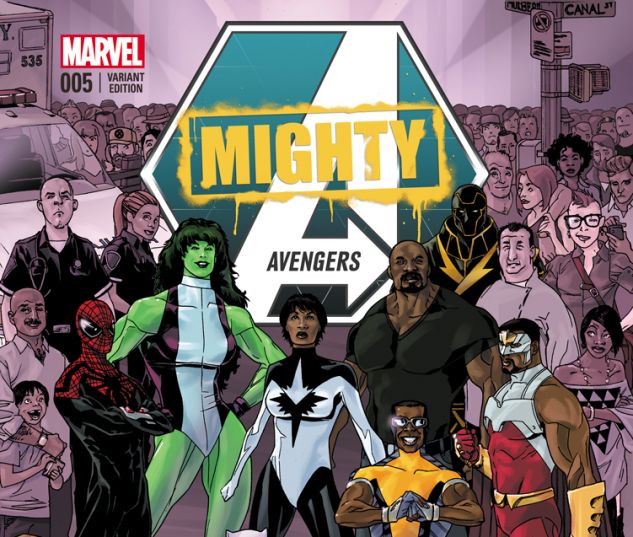 MIGHTY AVENGERS 5.INH ANDRASOFSZKY VARIANT (WITH DIGITAL CODE)