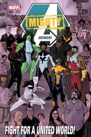 Mighty Avengers (2013) #5 (Andrasofszky Variant)
