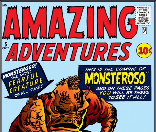 Amazing Adventures (1961) #5 Cover