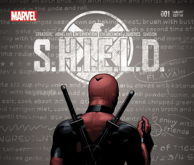 S.H.I.E.L.D. 1 CHRISTOPHER DEADPOOL PARTY VARIANT (WITH DIGITAL CODE)