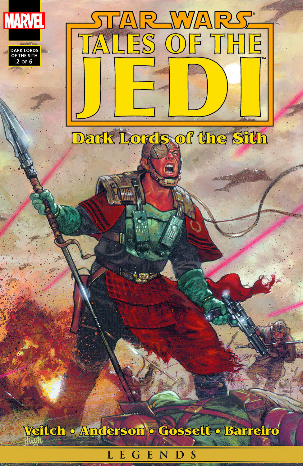 Star Wars: Tales of the Jedi - Dark Lords of the Sith (1994) #2