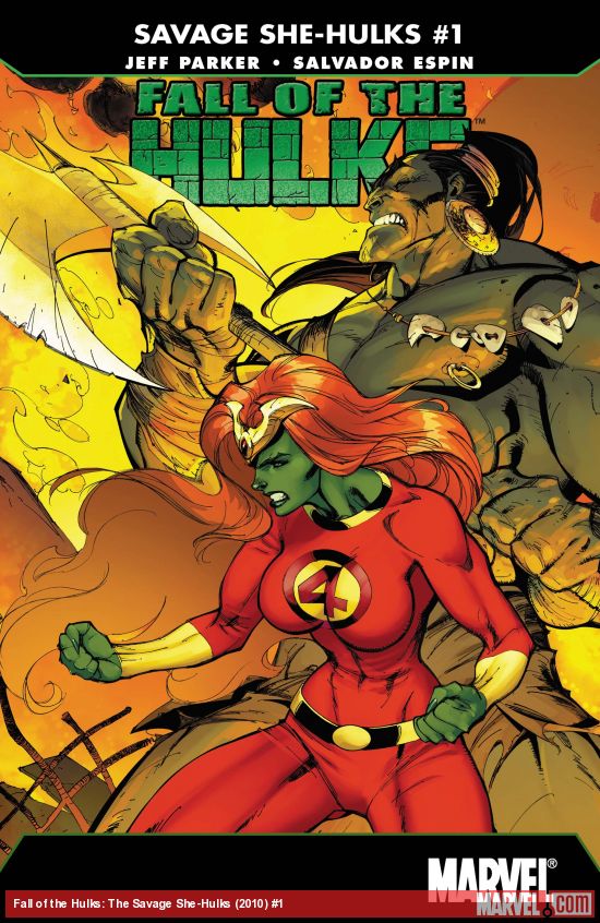 Fall of the Hulks: The Savage She-Hulks (2010) #1