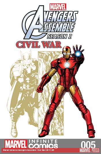 Marvel Universe Avengers Assemble: Civil War (2017) #5
