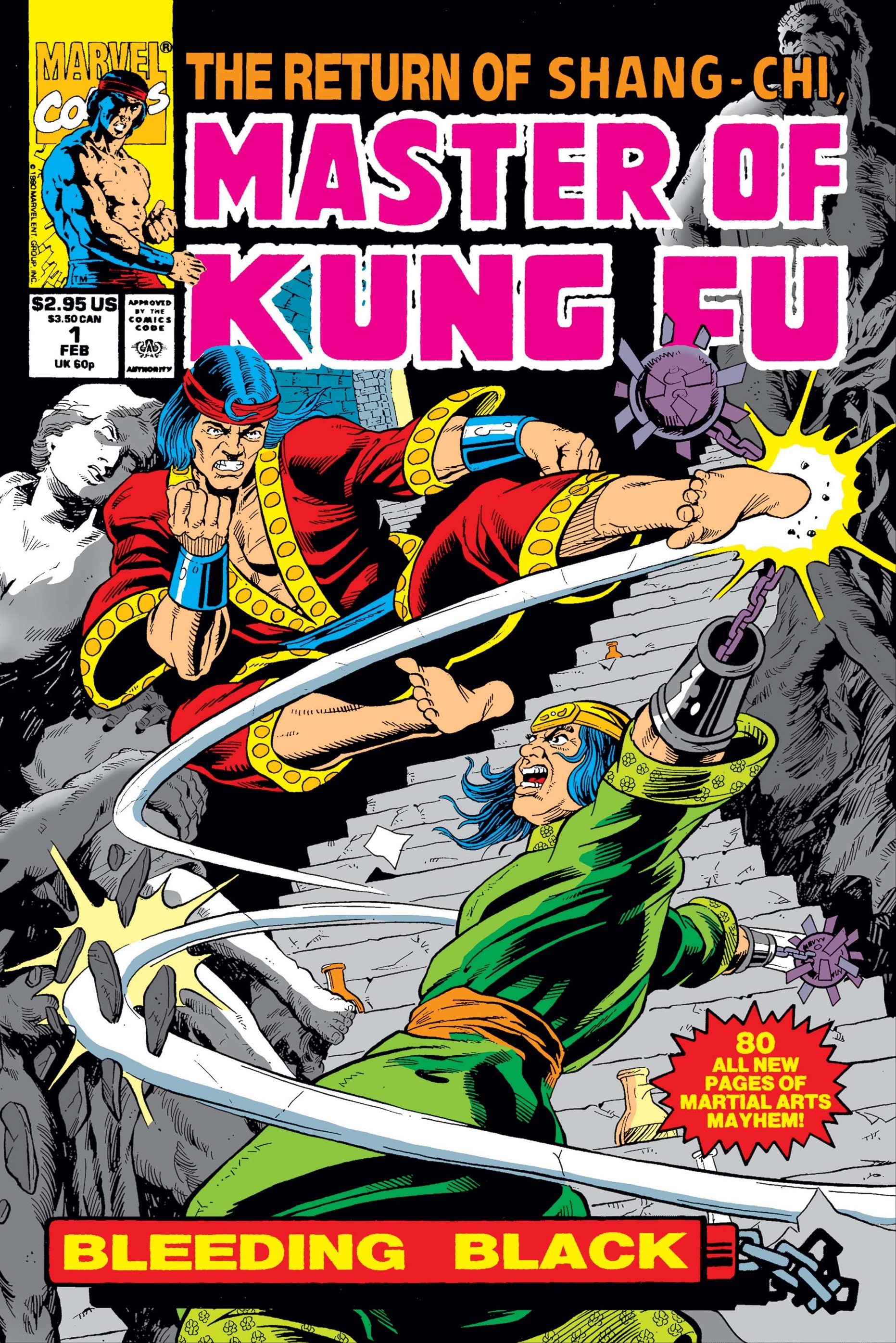 Master of Kung Fu: Bleeding Black (1990) #1