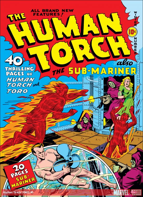 Human Torch Comics (1940) #3