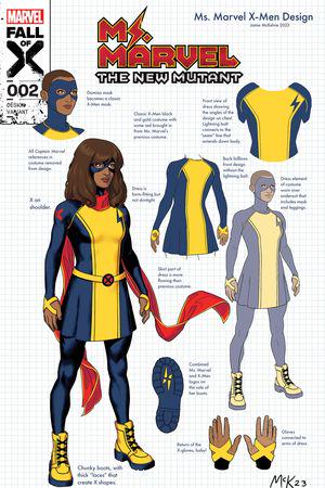 Ms. Marvel: The New Mutant #2  (Variant)