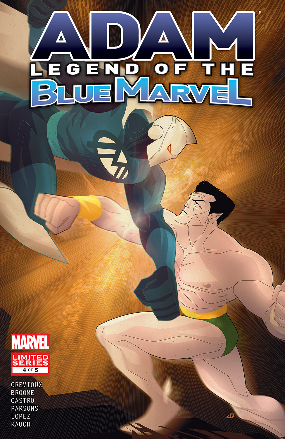 Adam: Legend of the Blue Marvel (2008) #4
