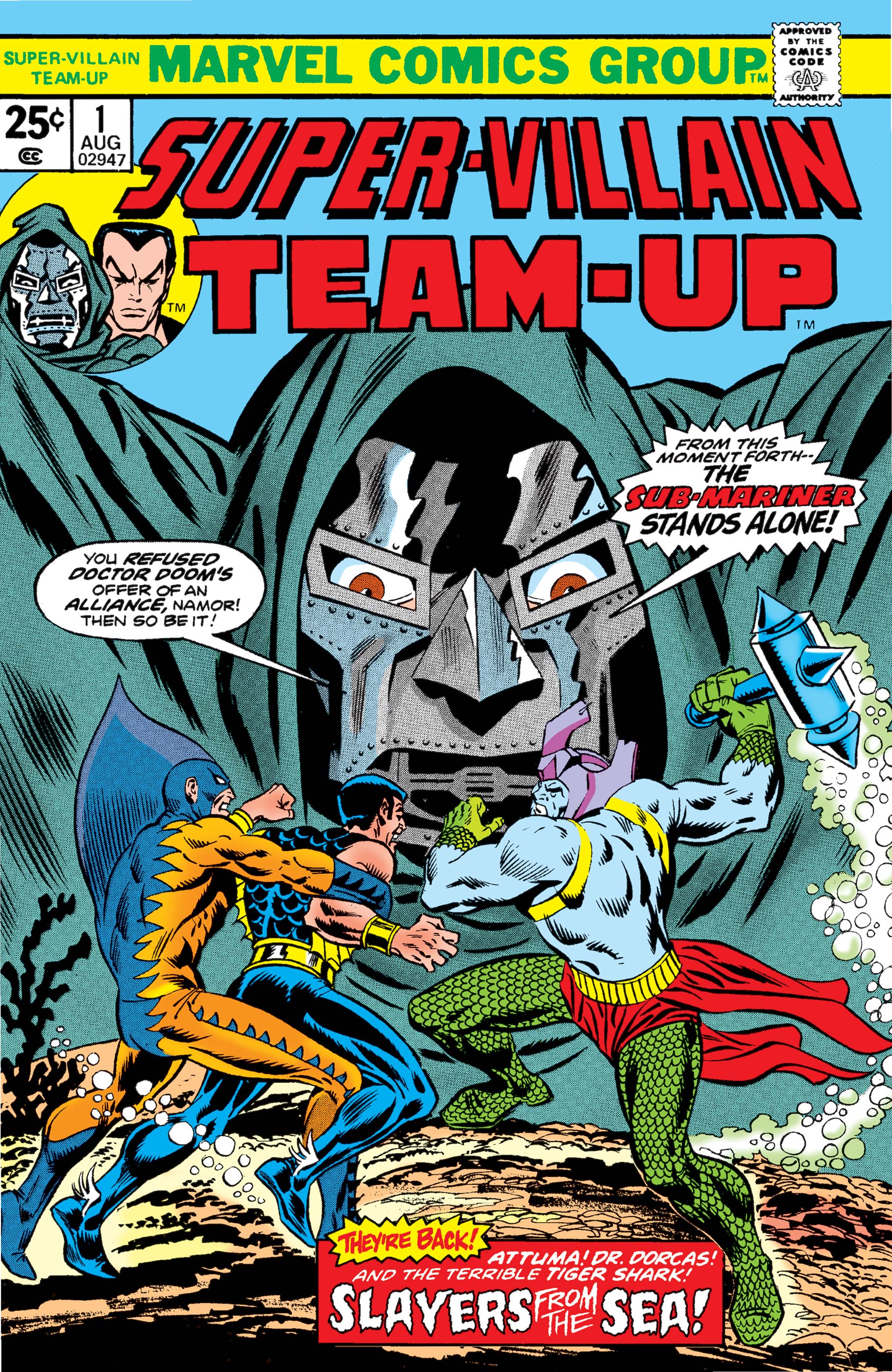Super-Villain Team-Up (1975) #1, Comic Issues