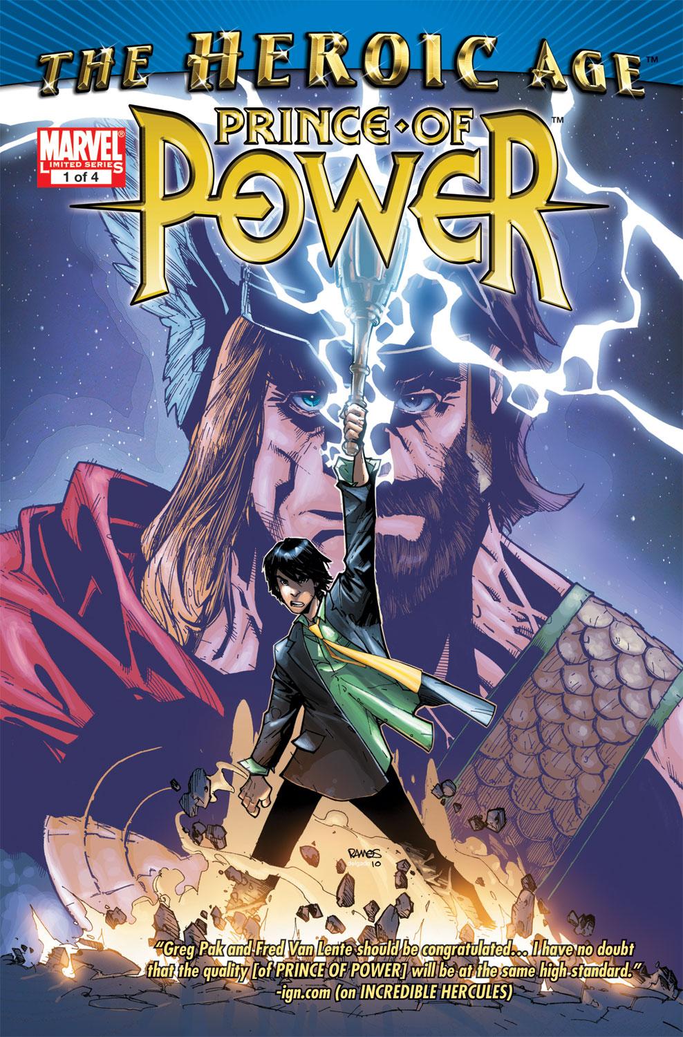 Heroic Age: Prince of Power (2010), Comic Series