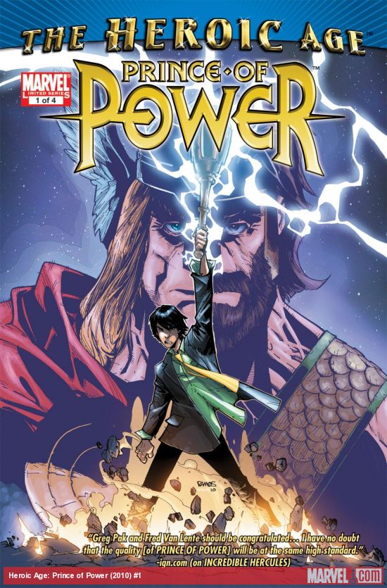 Heroic Age: Prince of Power (2010) #1