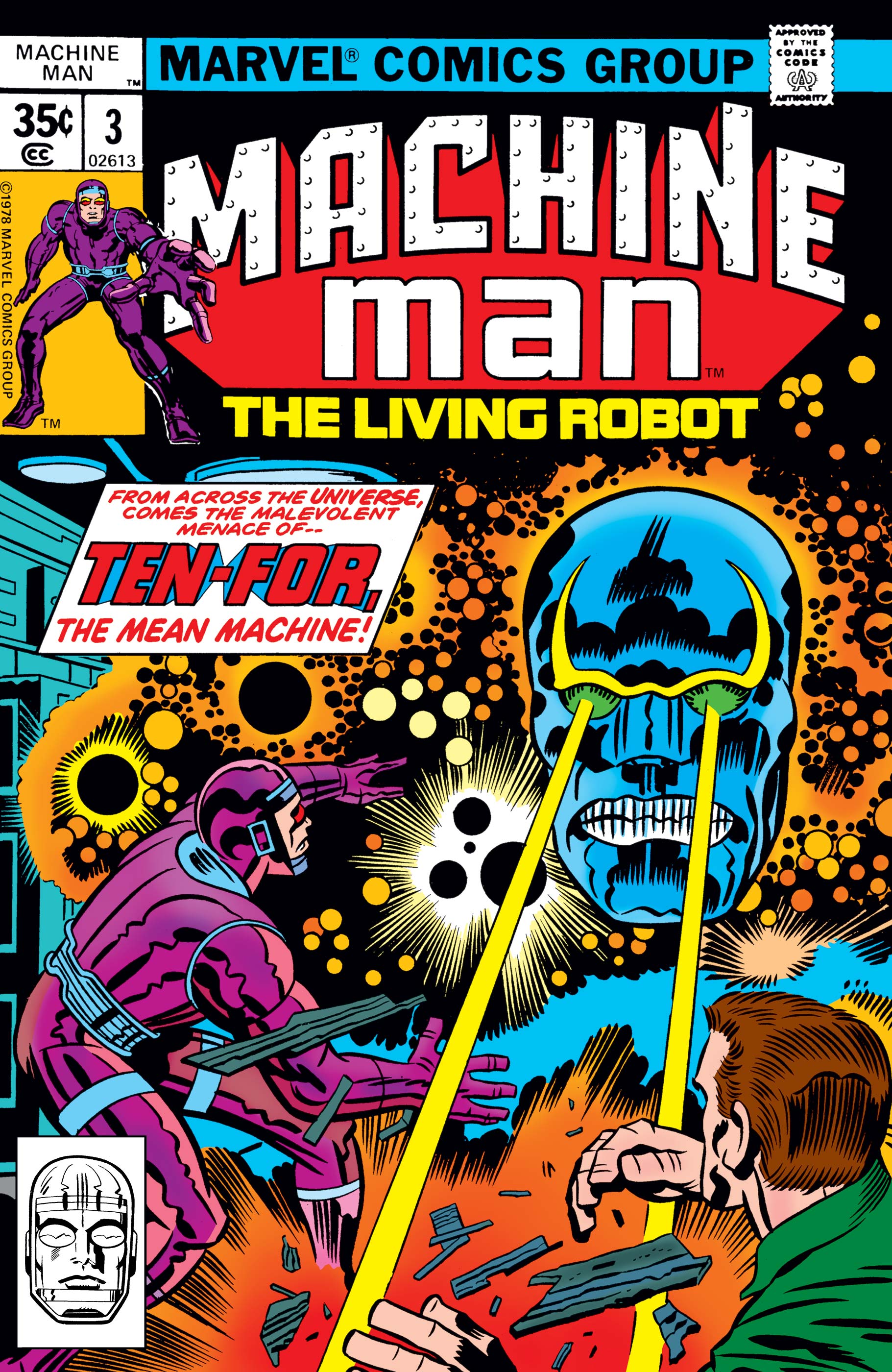 Machine Man (1978) #3 | Comic Issues | Marvel
