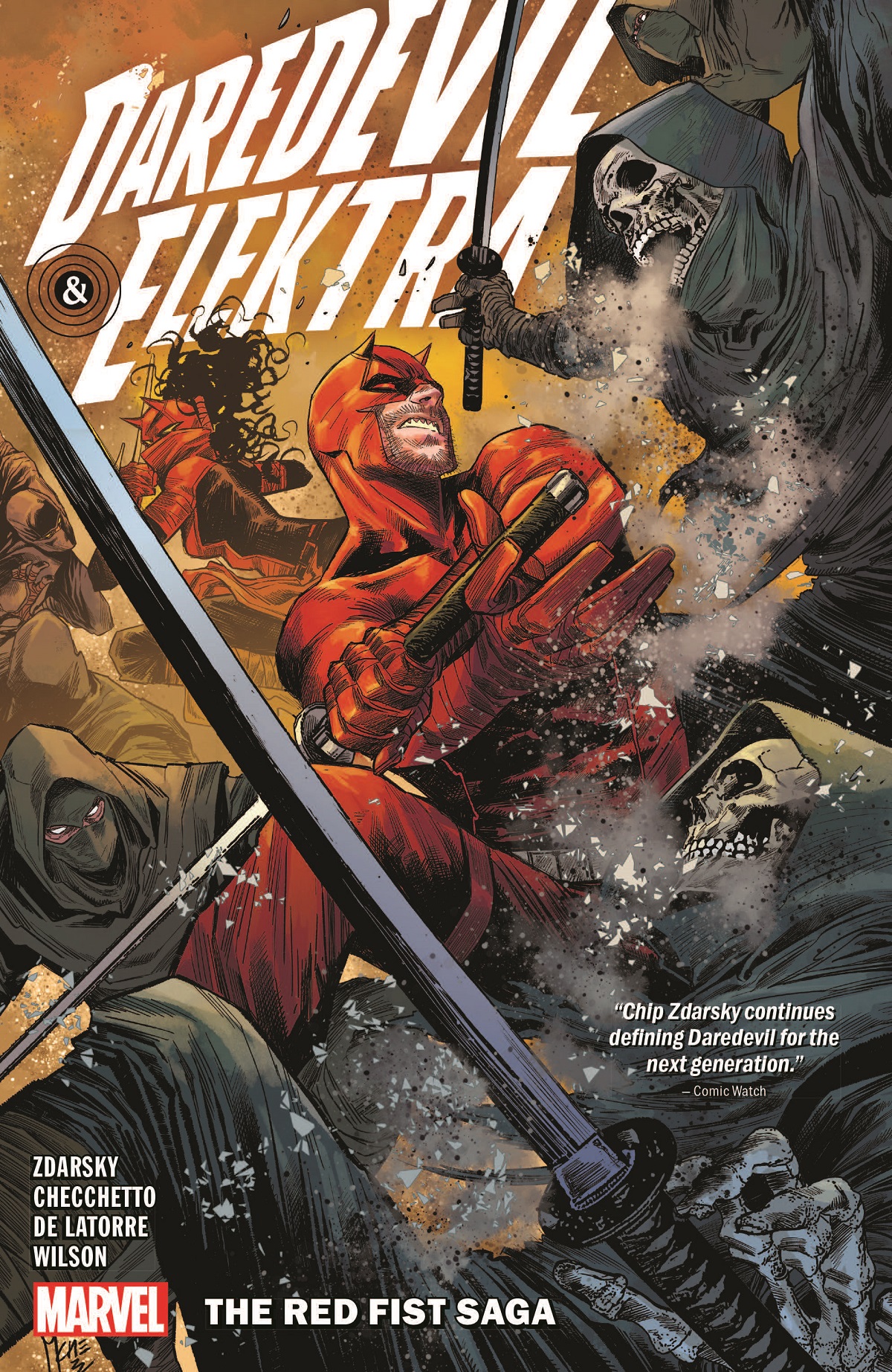 Daredevil & Elektra By Chip Zdarsky Vol. 1: The Red Fist Saga (Trade Paperback)