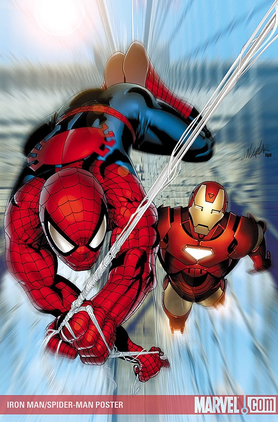 Iron Man/Spider-Man Poster (2008) #1