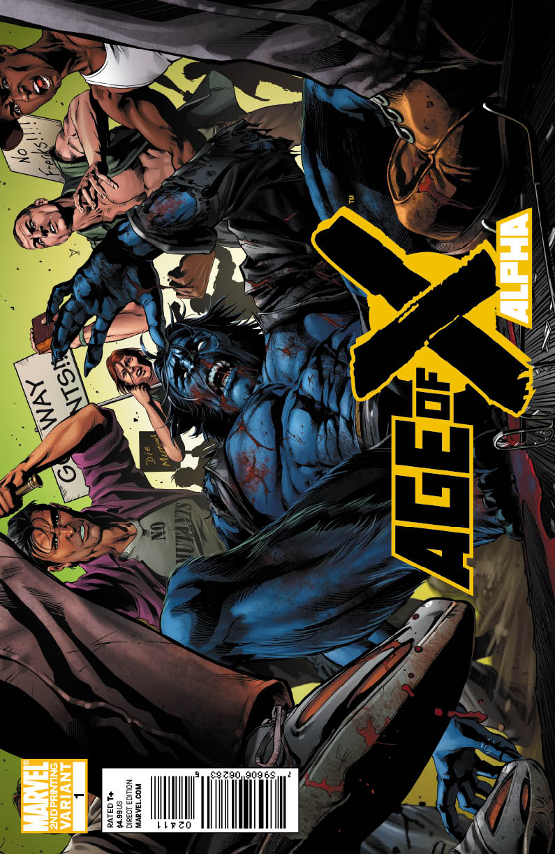 Age of X: Alpha (2010) #1 (Conrad 2nd Printing Variant)