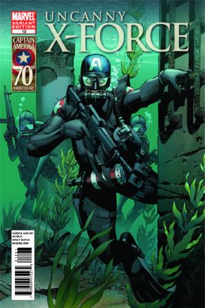 Uncanny X-Force #12  (I Am Captain America Variant)